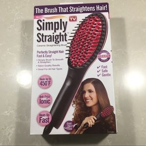 Simply straight ceramic straightening brush